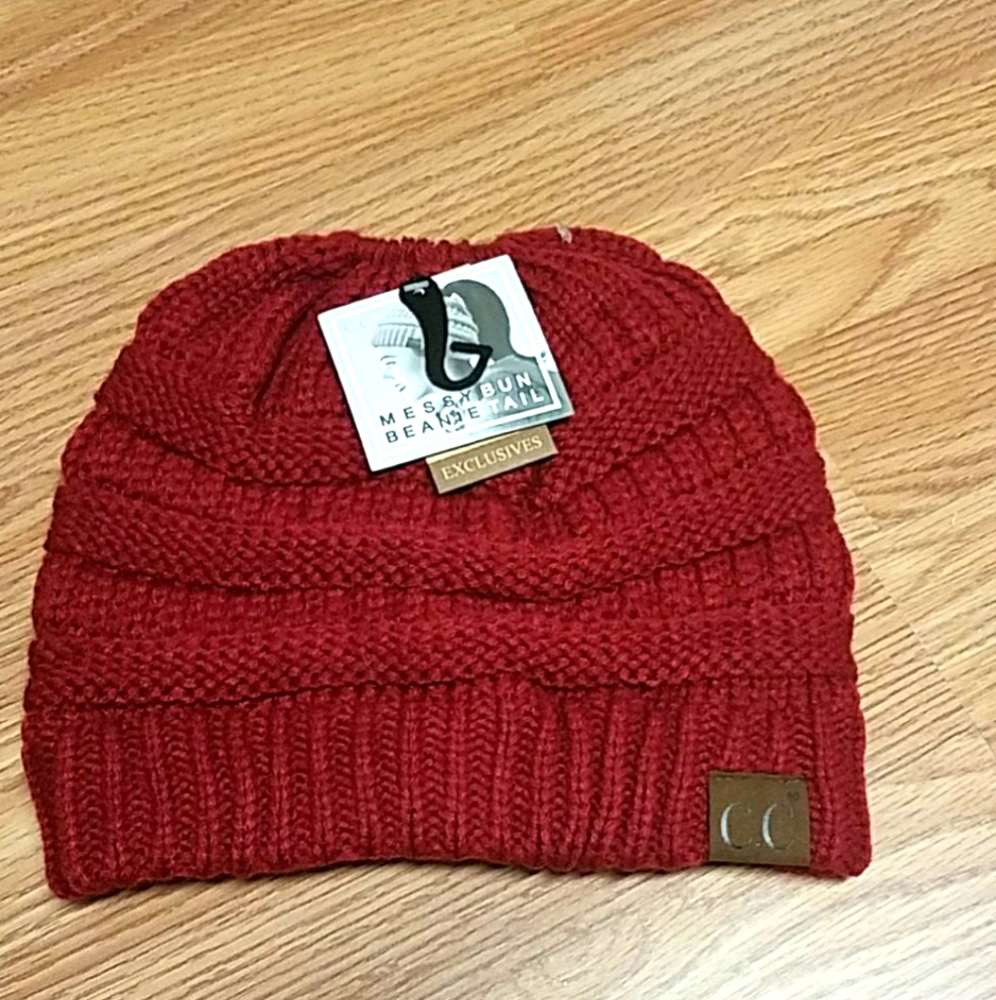Messy Bun C.C Beanie
